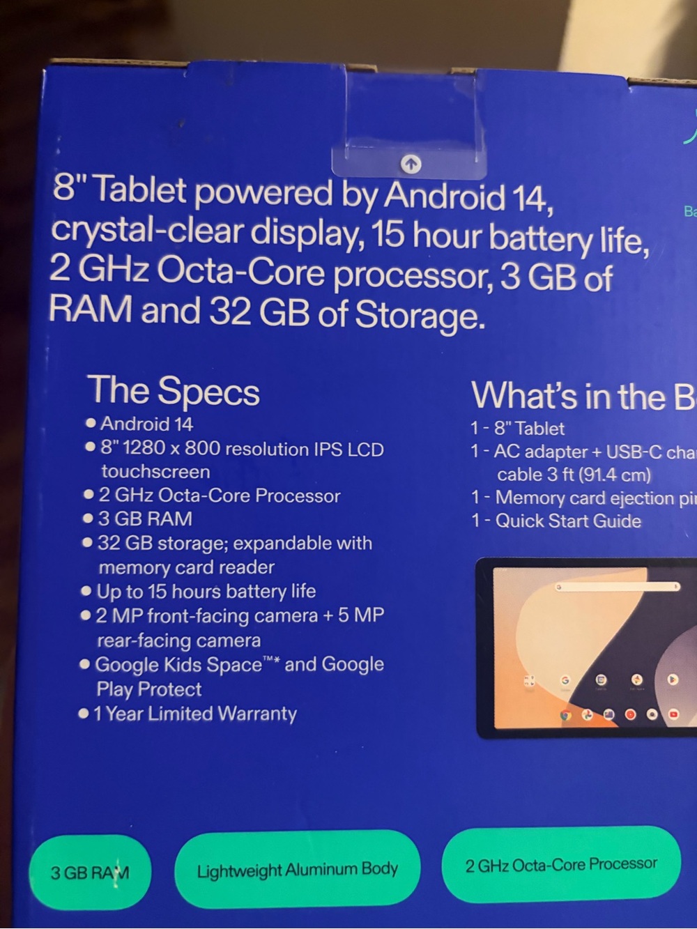 8" Tablet - Android - Picture 4 of 5
